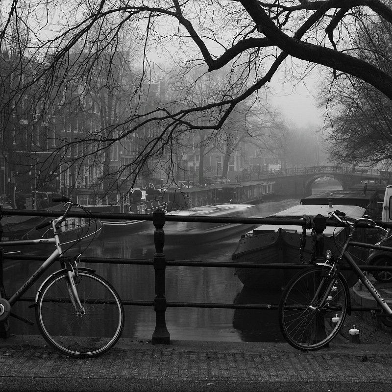 город, фото, велосипед, амстердам, Ольга Горелова