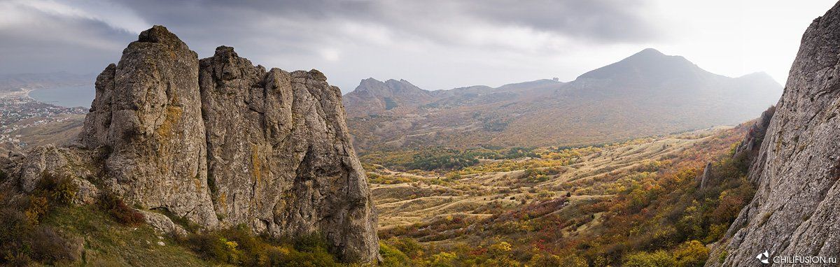 крым, кара-даг, панорама, CHILIFUSION