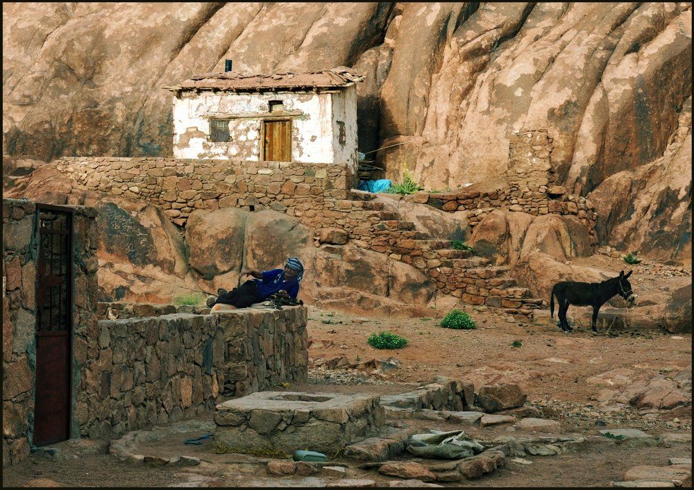 moses mountain, st catherine, egypt, elijah\'s basin, sinai, Andrey Zolotnitsyn