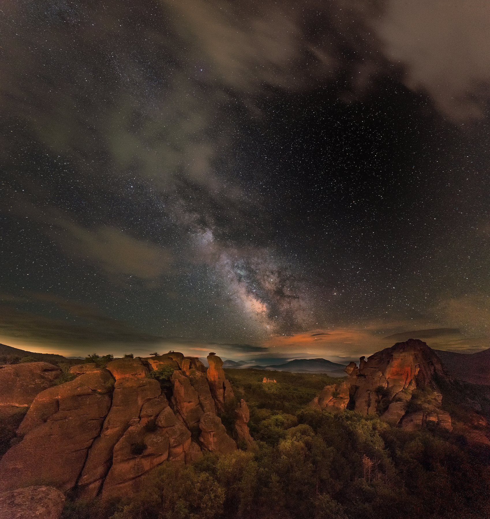 astrophotography,stars,night,Bulgaria,Belogradchik,nightscapes,rocks,red rocks, Даниел Балъков