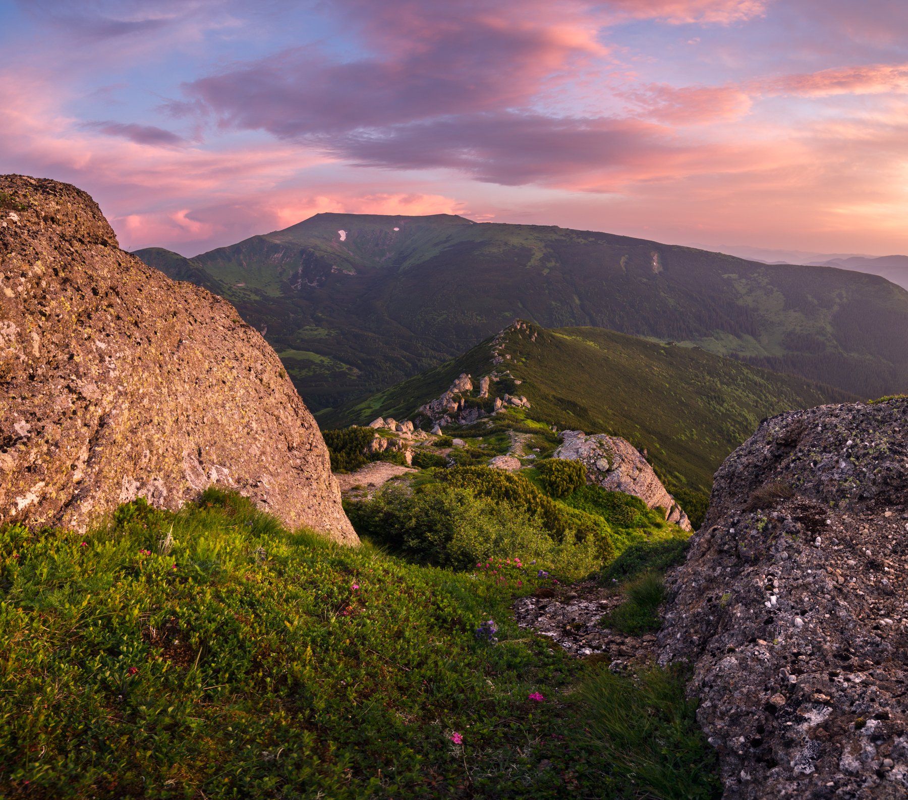 карпаты, черногорский хребет, гора ушастый камень, гора мунчель, Зинченко Роман