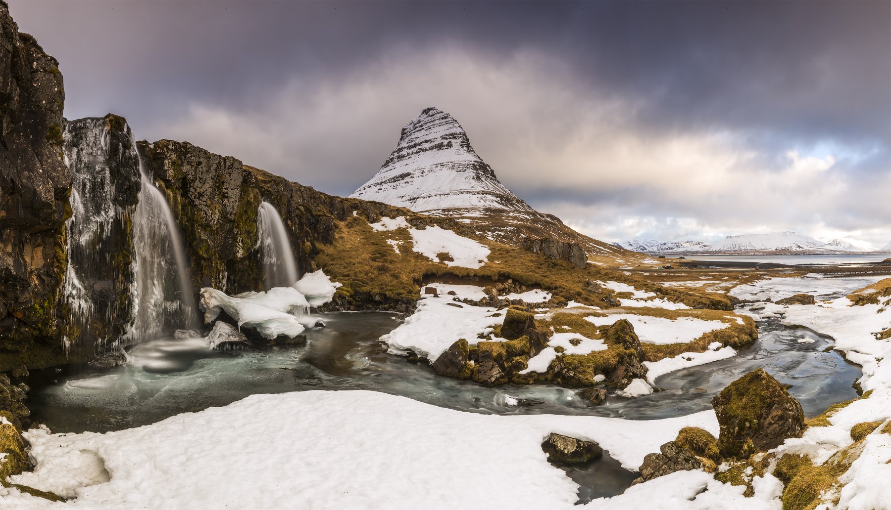 iceland kirkjufell waterfalls, Sergey Merphy