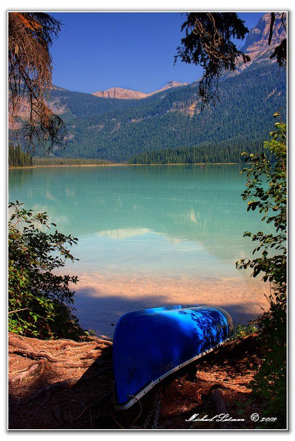 lake, mountaina, silence, Michael Latman