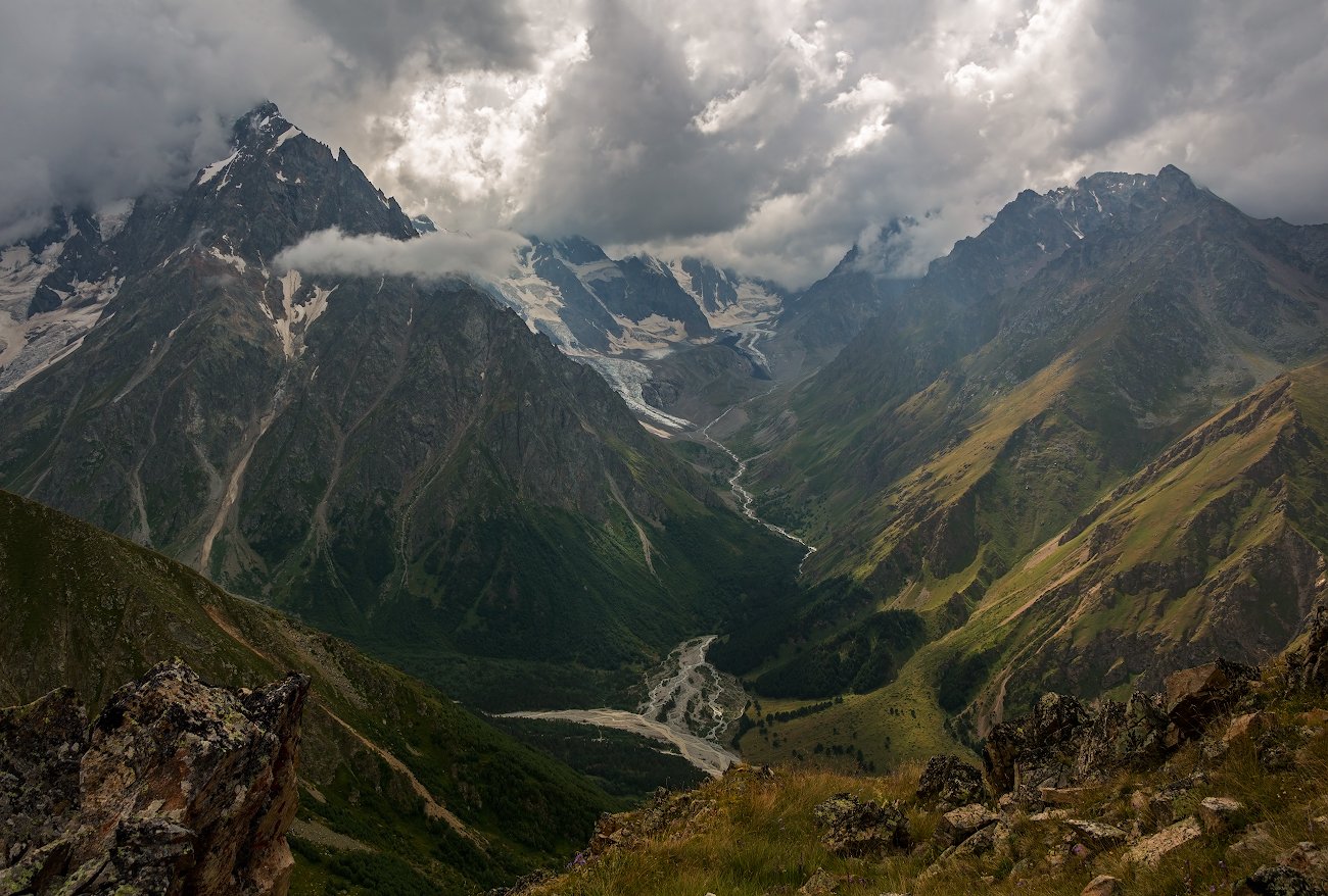 горы кавказа