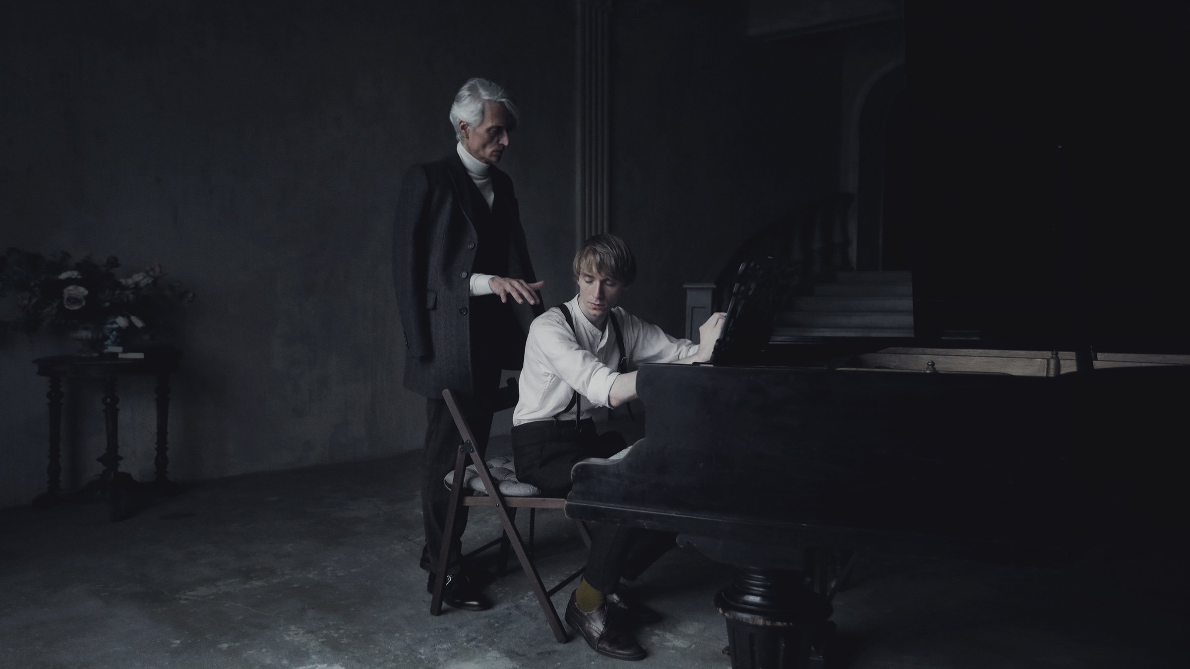 пианист, жанр, портрет, история, фильм, старый рояль, назад в прошлое, Сергей Спирин