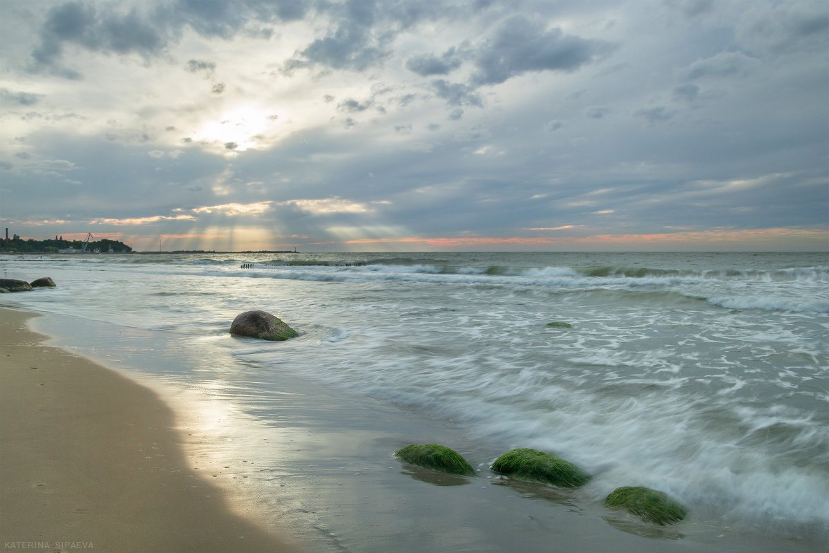 балтийское море, пейзаж, закат, Сипаева Катерина