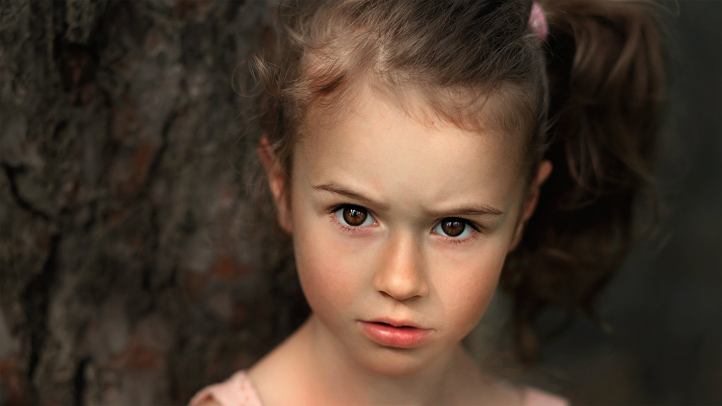 портрет дети глаза взгляд девочка красота, Липатова Анна