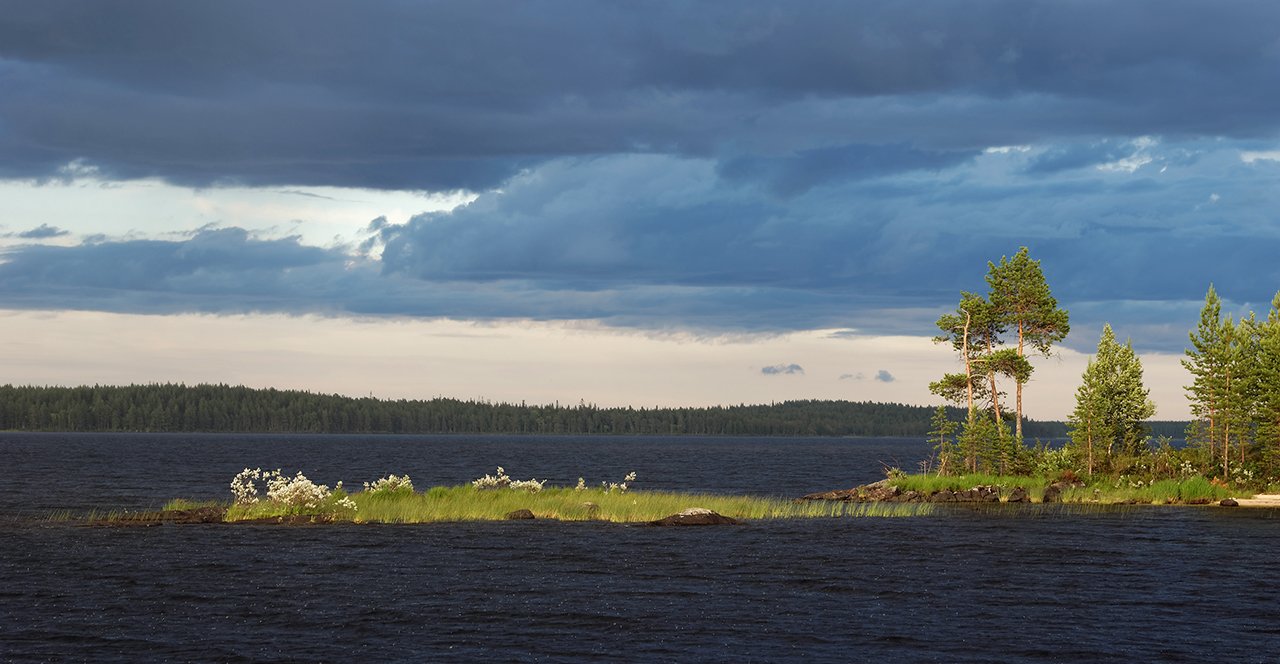 карелия, охта, озеро, пейзаж, d80, Лопухов Сергей