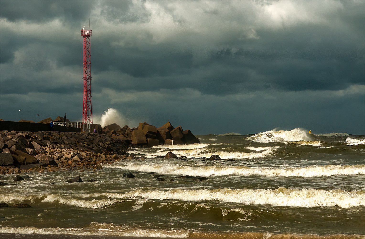 storm,sea,seascape,breakwater, Daiva Cirtautė