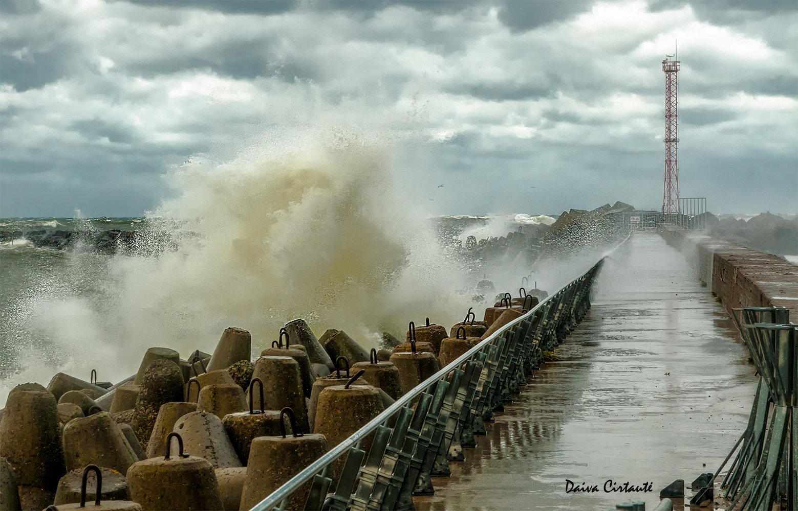 waves,storm,sea,breakwater, Daiva Cirtautė