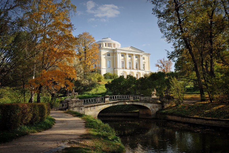 павловск, осень, Виктор Майбах