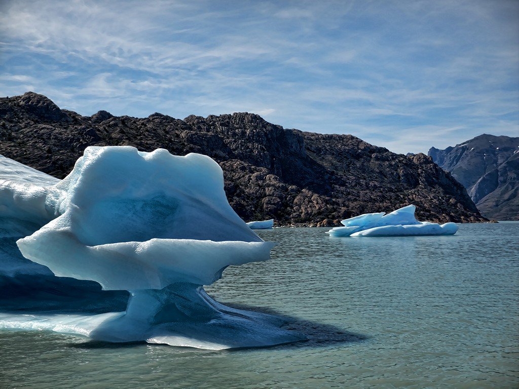 ледник, айсберг, озеро, S.K.