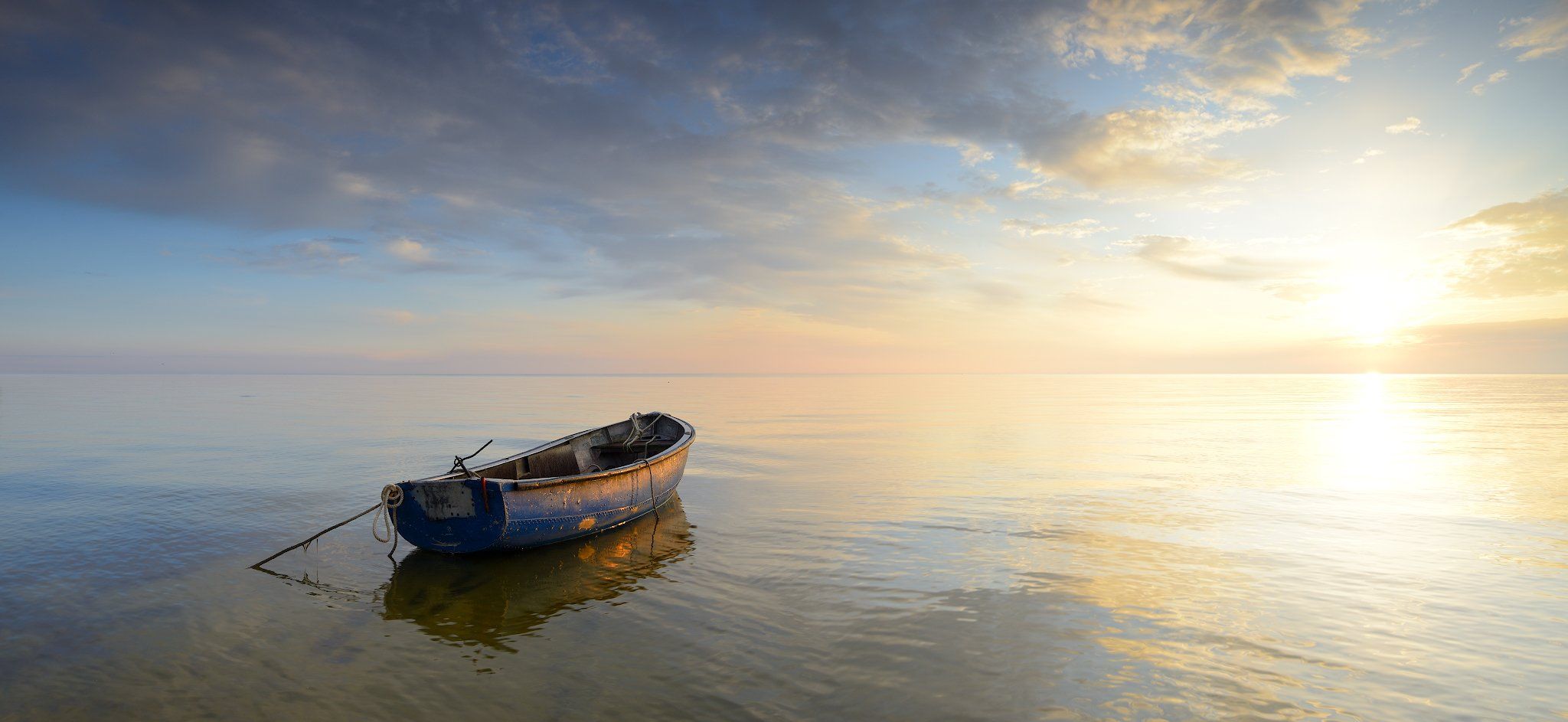 море пейзаж панорама утро рассвет латвия рига юрмала, Алексей Мельситов