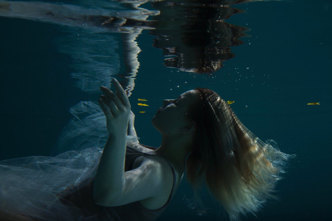 под водой, Marie Dashkova