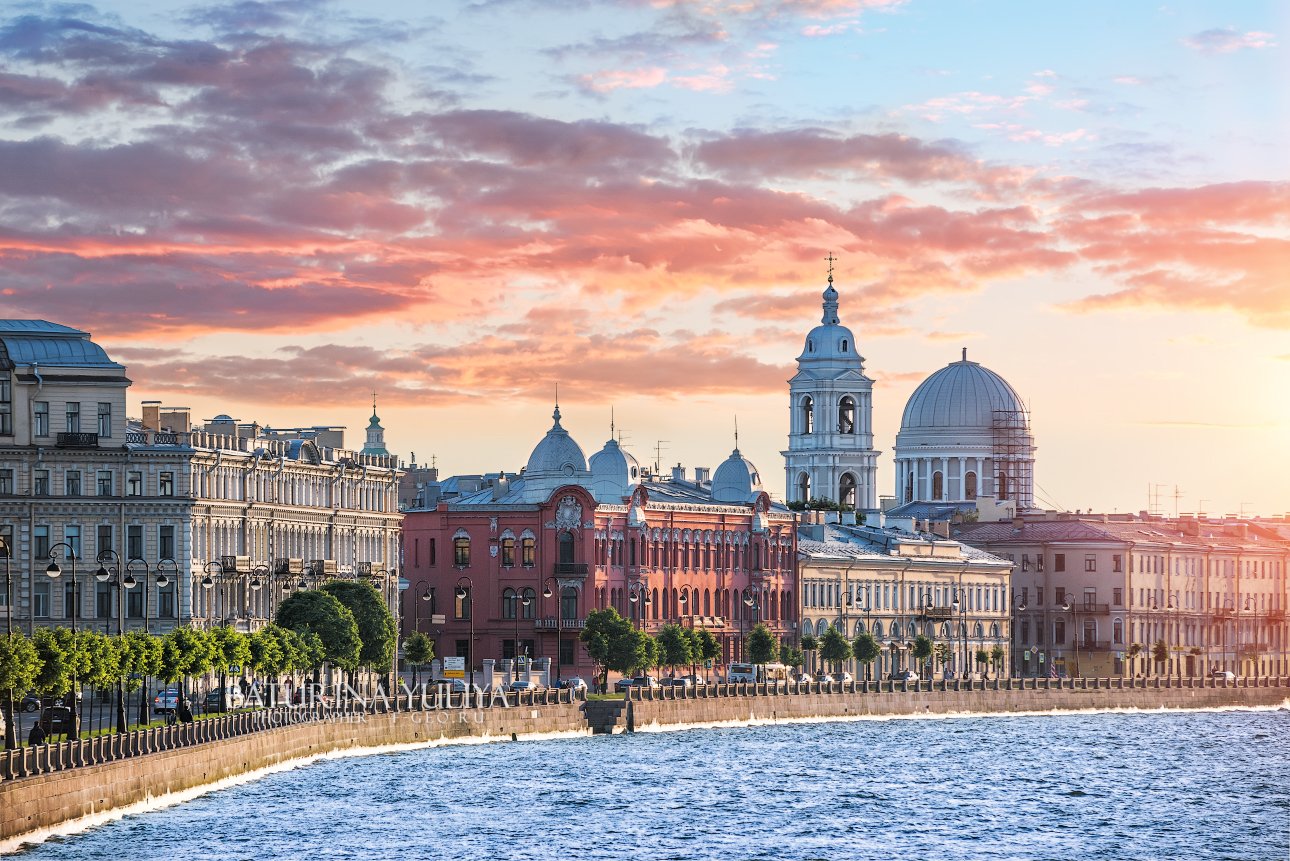 санкт-петербург, екатерининская церковь, нева, набережная макарова, Юлия Батурина