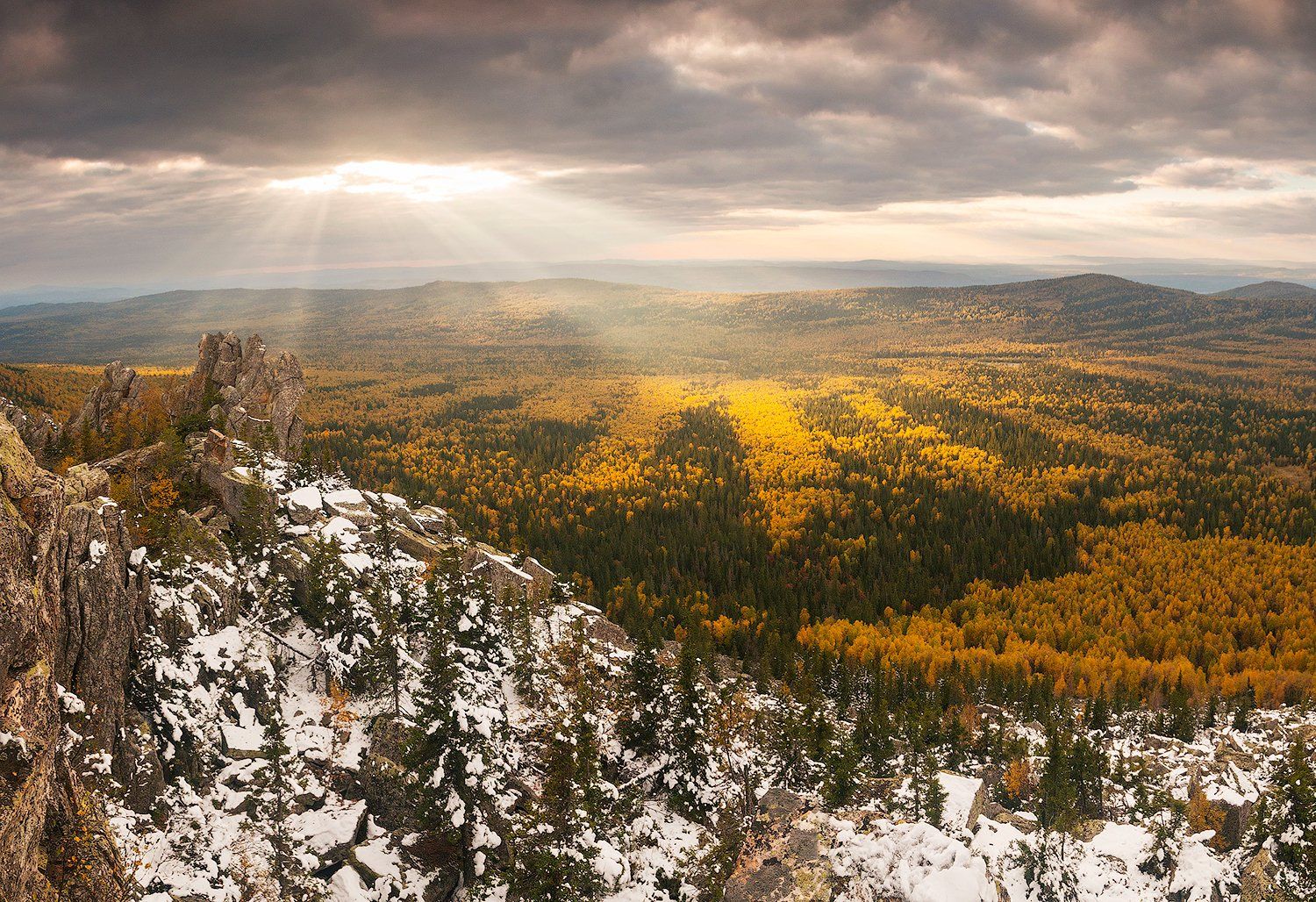 урал, осень, таганай, Казаков Петр