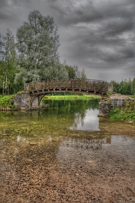 мост, гатчина, hdr, Dankost