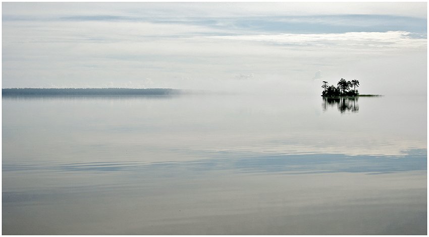 кольский, колвицкое, озеро, утро, туман, тишина, Gorshkov Igor_Feanorus