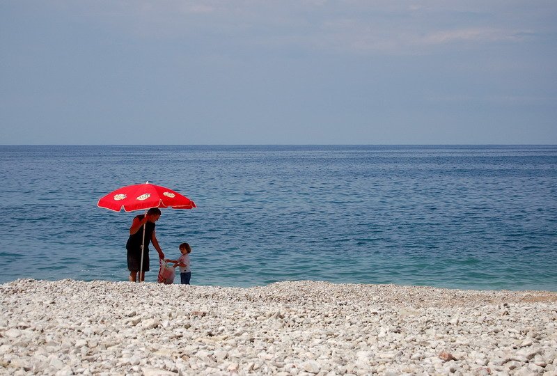 черногория. пляж. адриатическое море. петровац., Varelka