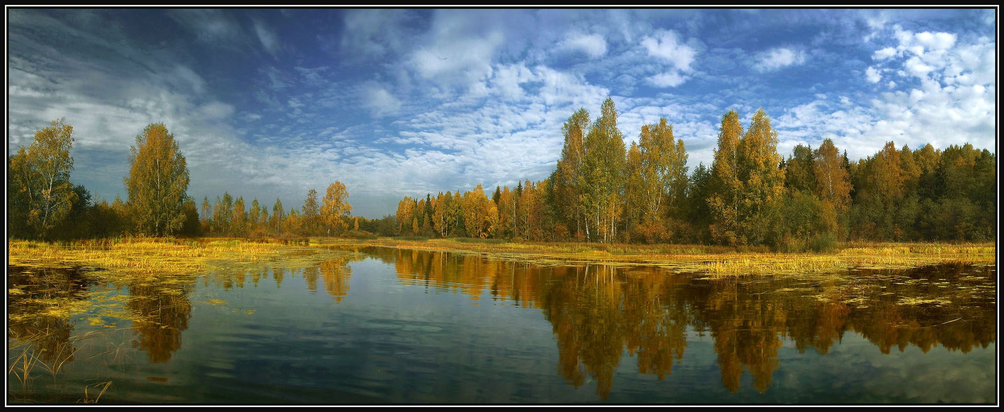 осень,  река, тишина, Алексей