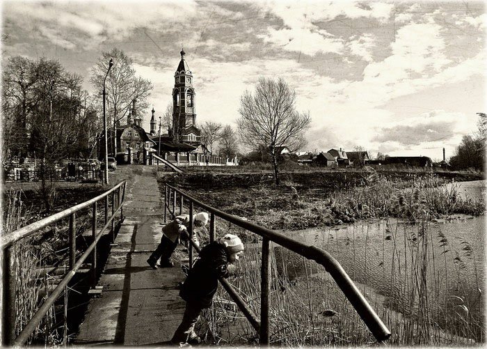 девочки церквь мостик, Тарасова Катя