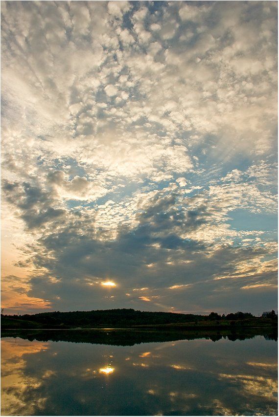 талашкино, смоленская, закат, лето, небо, облака, Gorshkov Igor_Feanorus