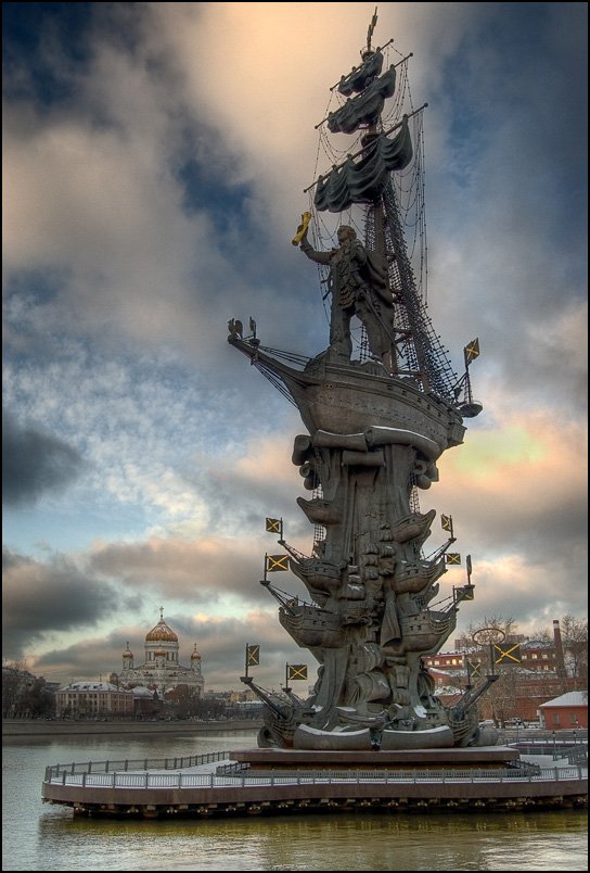 колумб, петр, памятник, москва, церетели, Yuri Dmitrienko