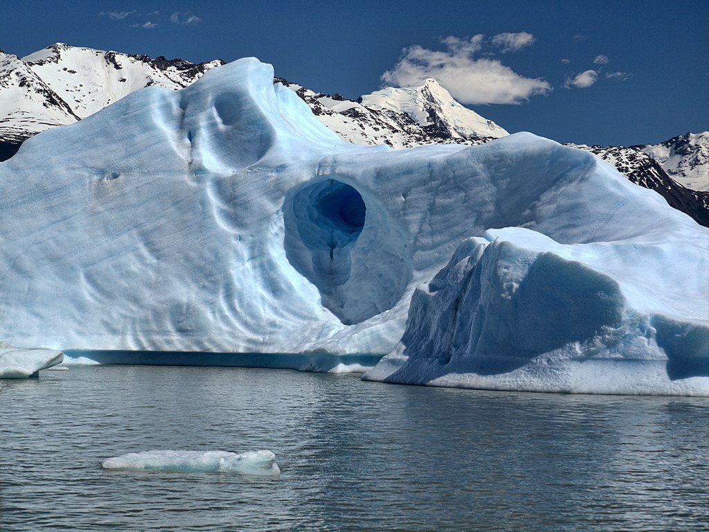 ледник, айсберг, озеро, S.K.