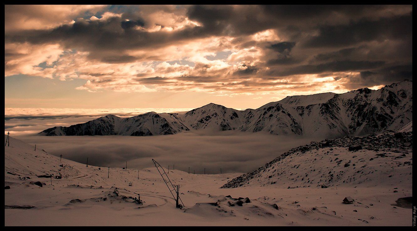 горы, казахстан, свобода, облака, закат, путь, выбор, альпинизм, высота, фрирайд, восход, Vitaliy Rage