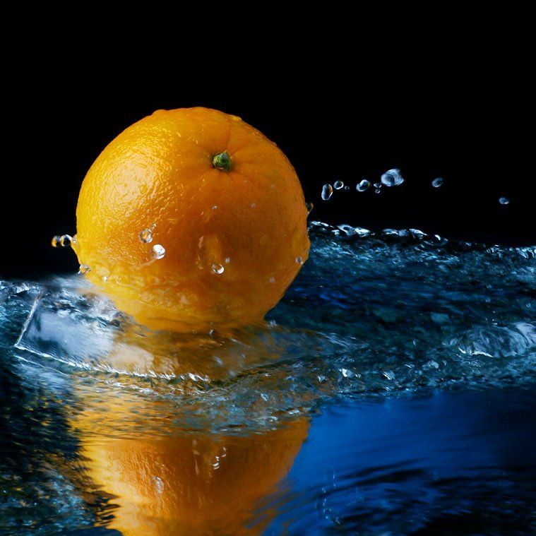 апельсин, вода, свежесть, maksim