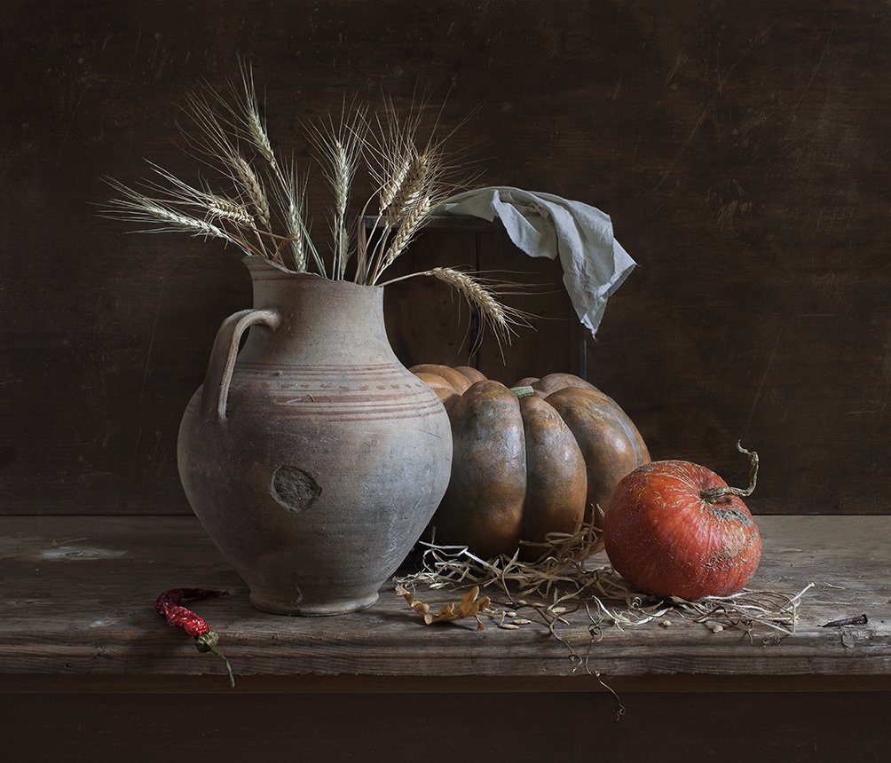 натюрморт,still life, тыква, Евгений Корниенко