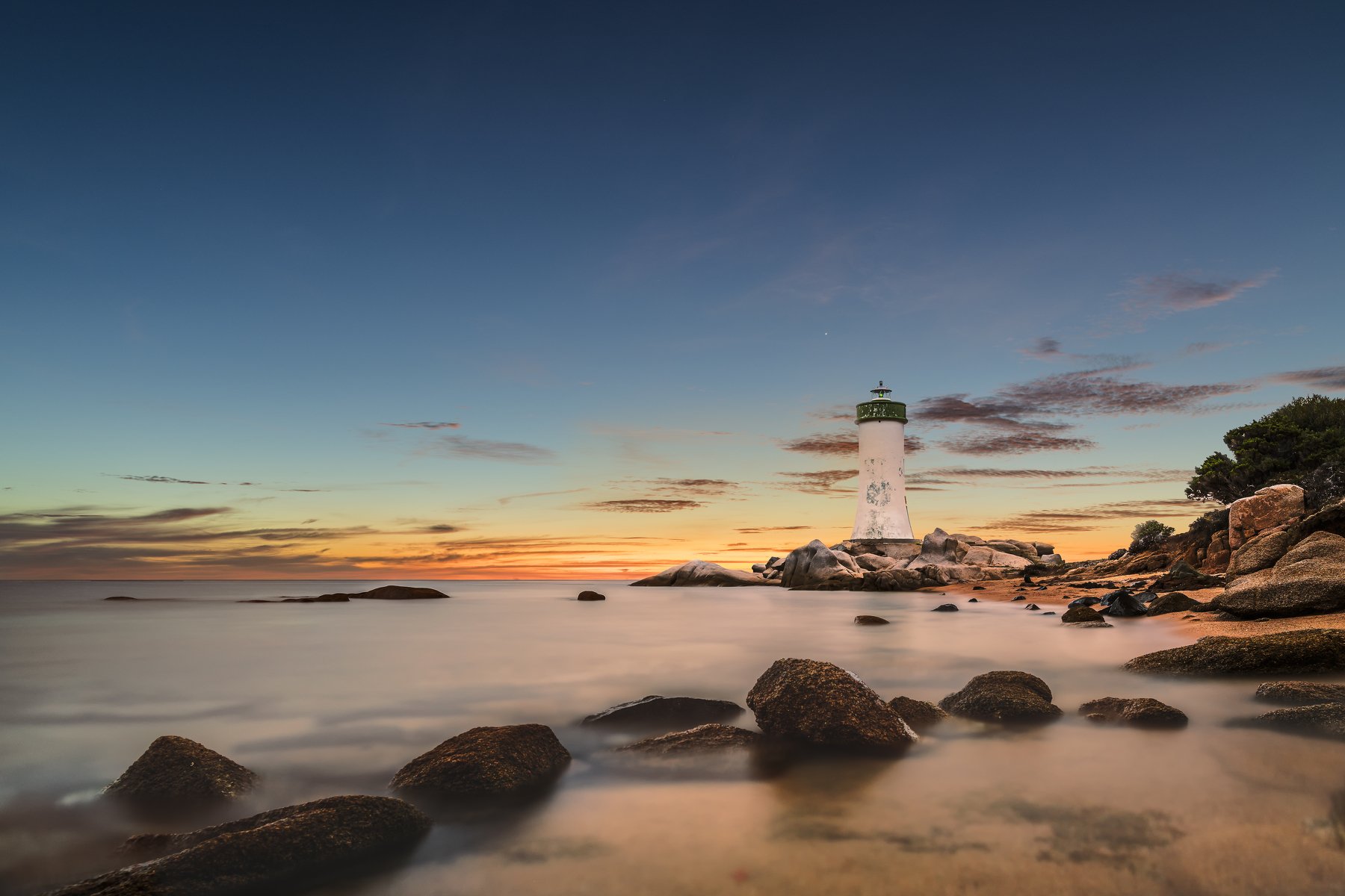 lighthouse,long exposure,surise,stones,sea,sky,zeiss 21mm,nikon d850, Felix Ostapenko