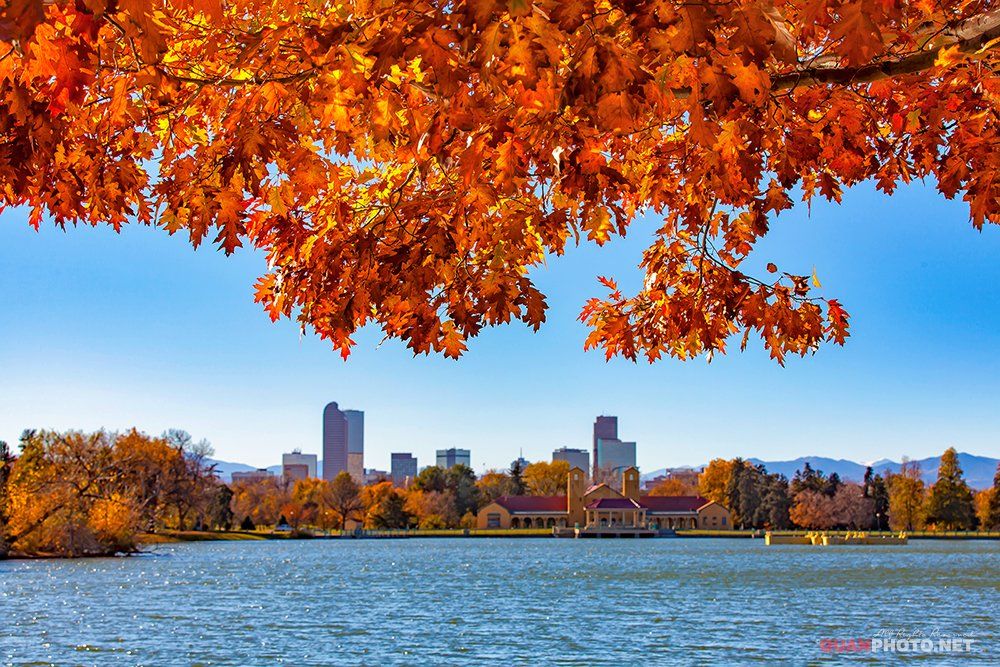 quanphoto, landscape, nature, autumn, fall, lake, city, cityspace, denver, colorado, usa, travel, quanphoto