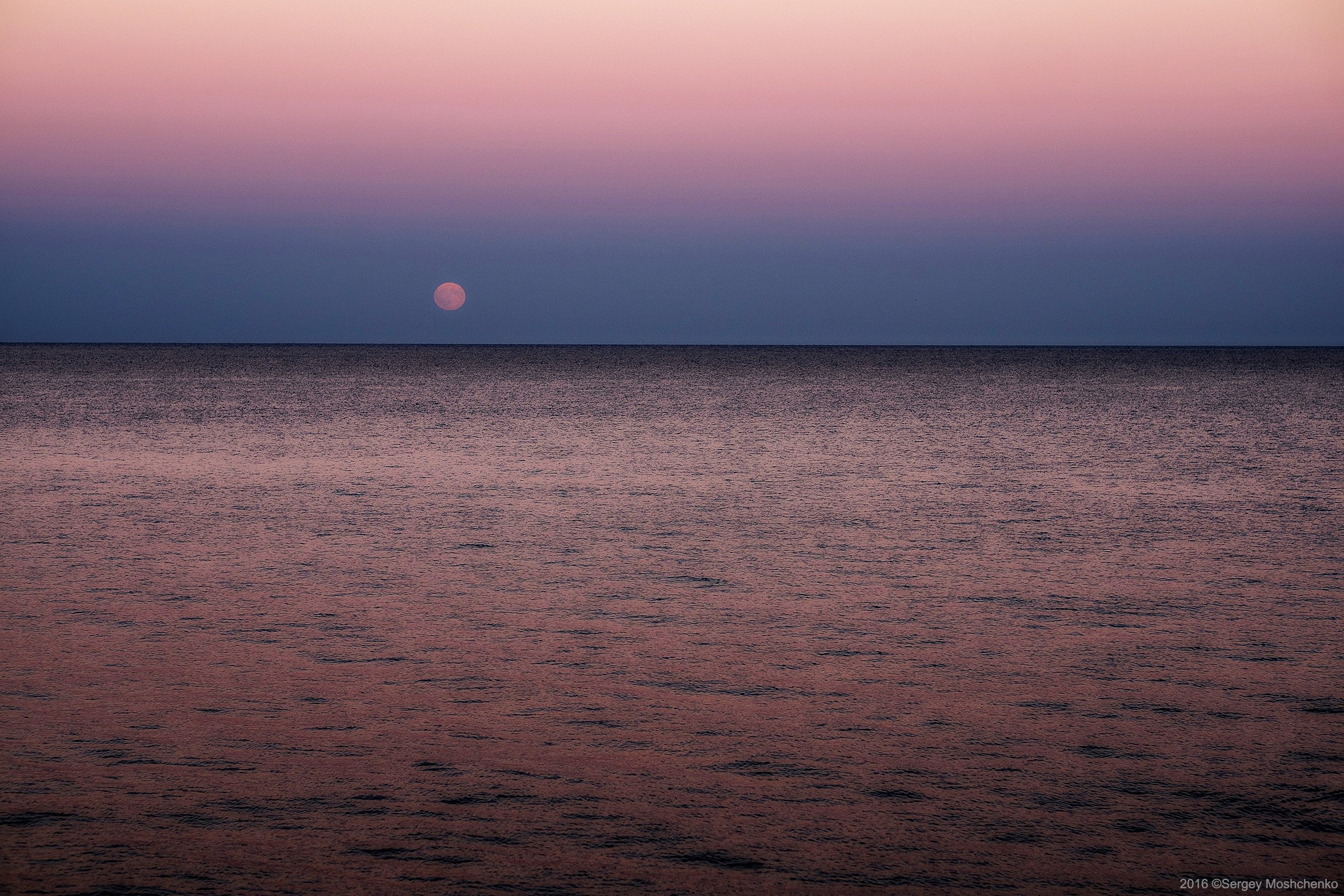 #Landscape #moonrise #sea, Мощенко Сергей