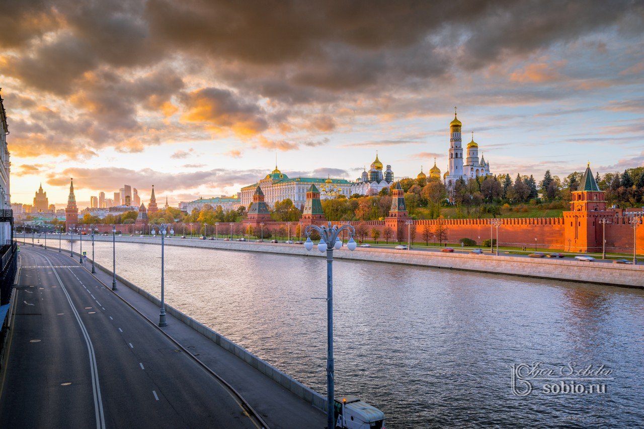 кремль, москва, закат, kremlin, moscow, sunset, #igorsobolevcom, Соболев Игорь