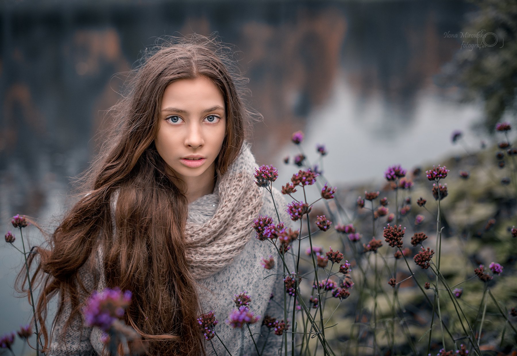 portrait, autumn, girl, teenage, Ilona Mirowska