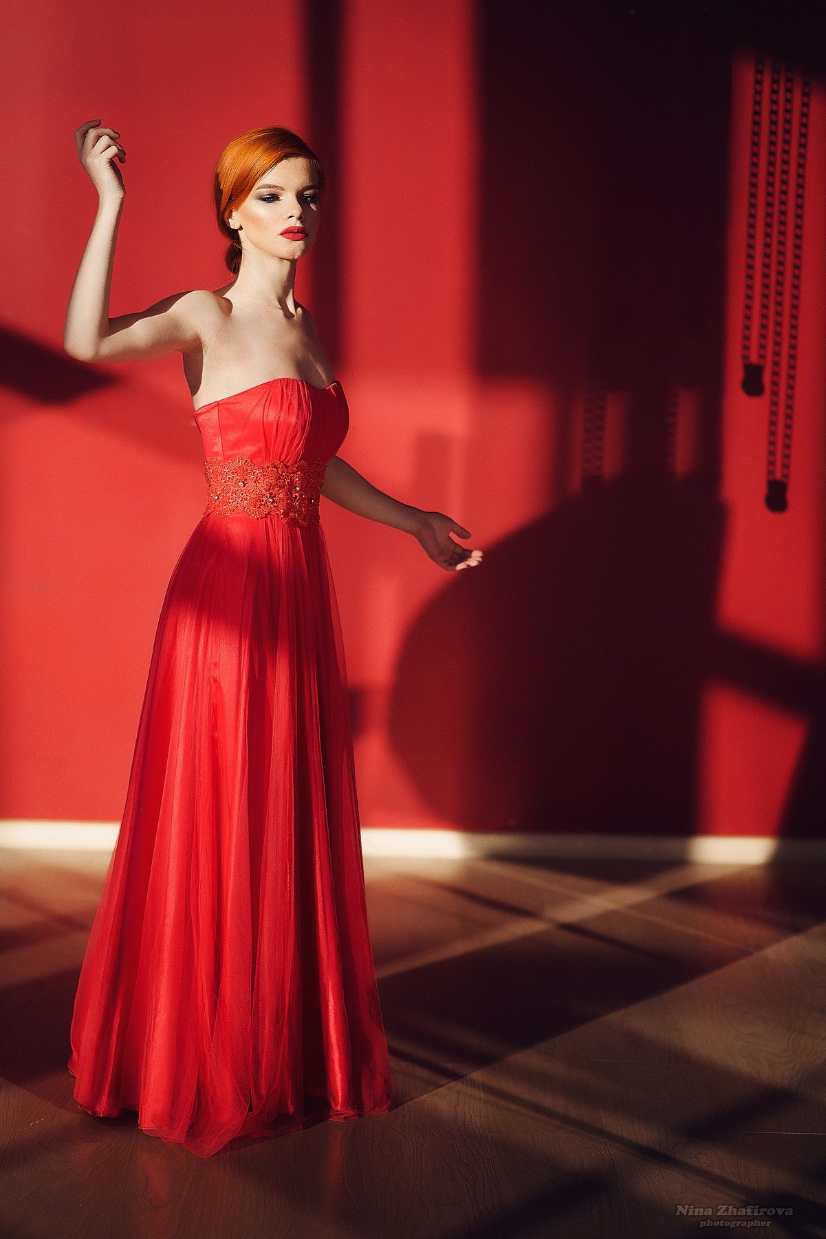 #woman #red #portrait, Нина Жафирова