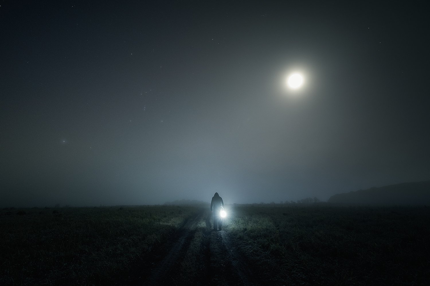 луна туман ночь, Каревский Дмитрий
