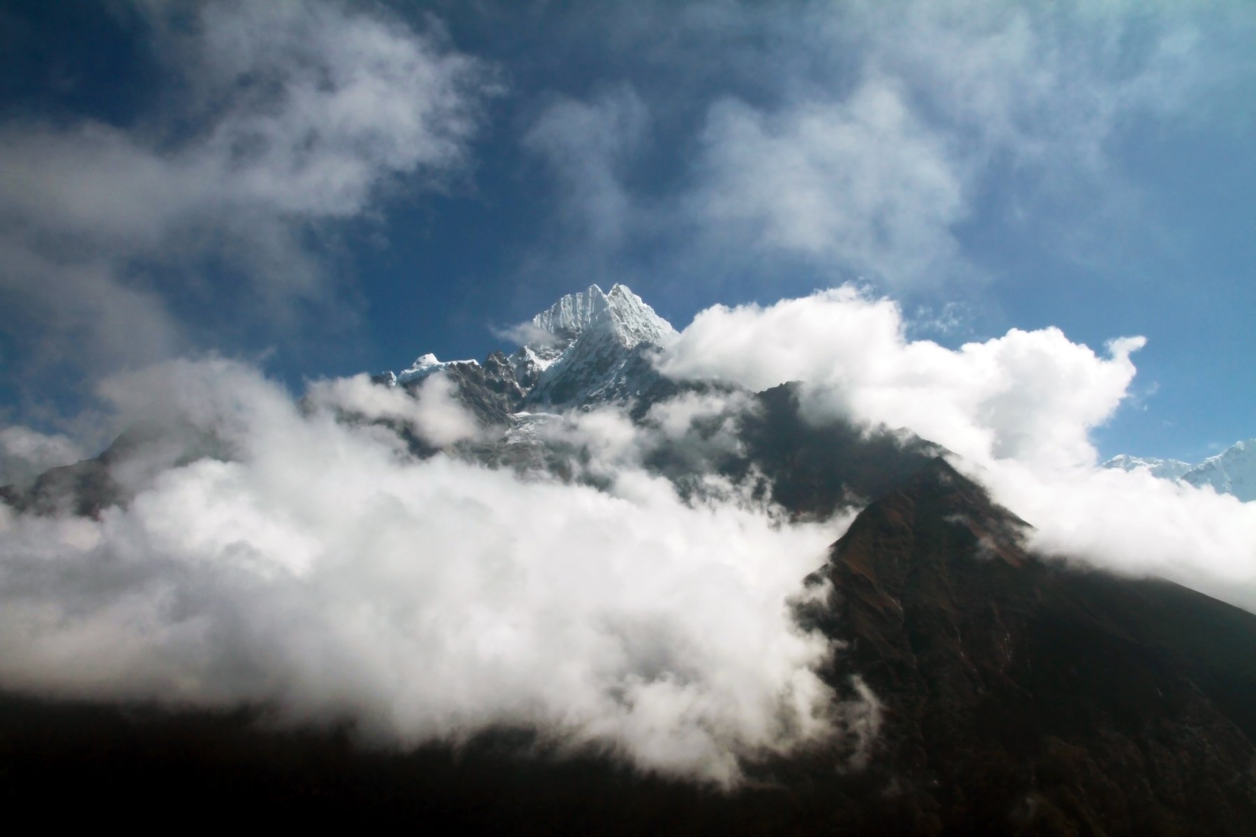 Тамсерку, Гималаи, Непал, горы, Ekaterina Velichko
