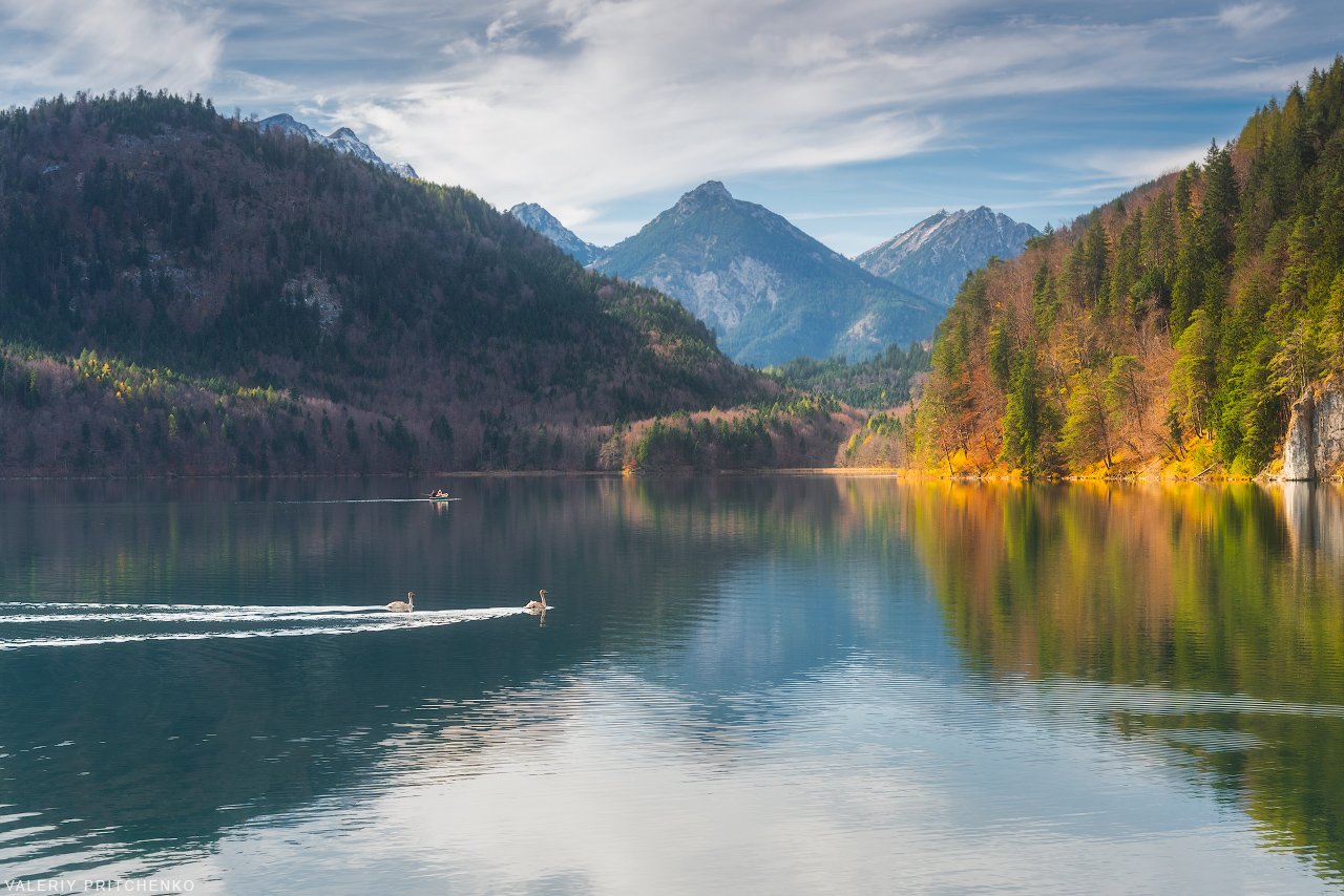 Германия, озеро, пейзаж, горы, Валерий Притченко