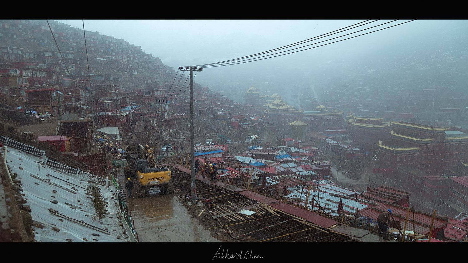 travel, , architecture, building, , fog, , chinese, Alkaid