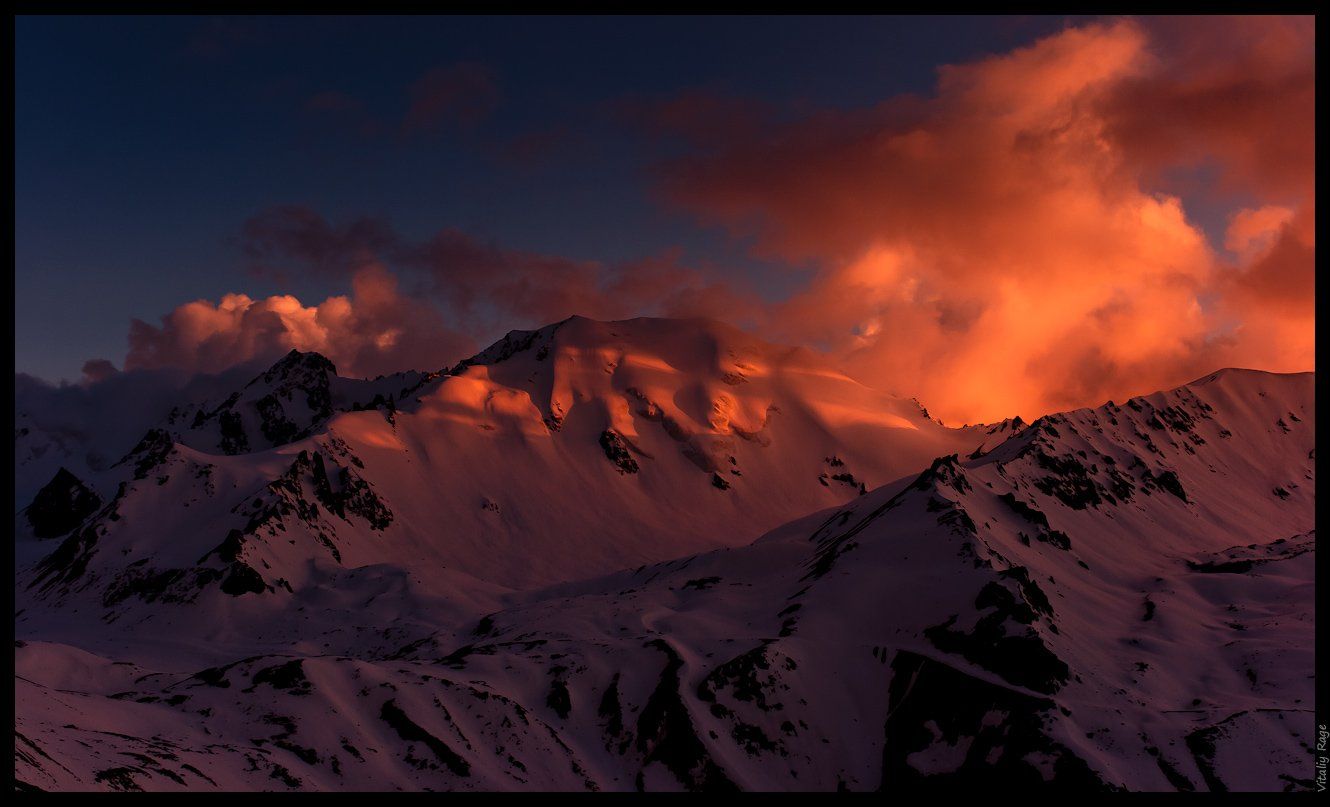 горы, казахстан, свобода, облака, закат, путь, выбор, альпинизм, высота, Vitaliy Rage