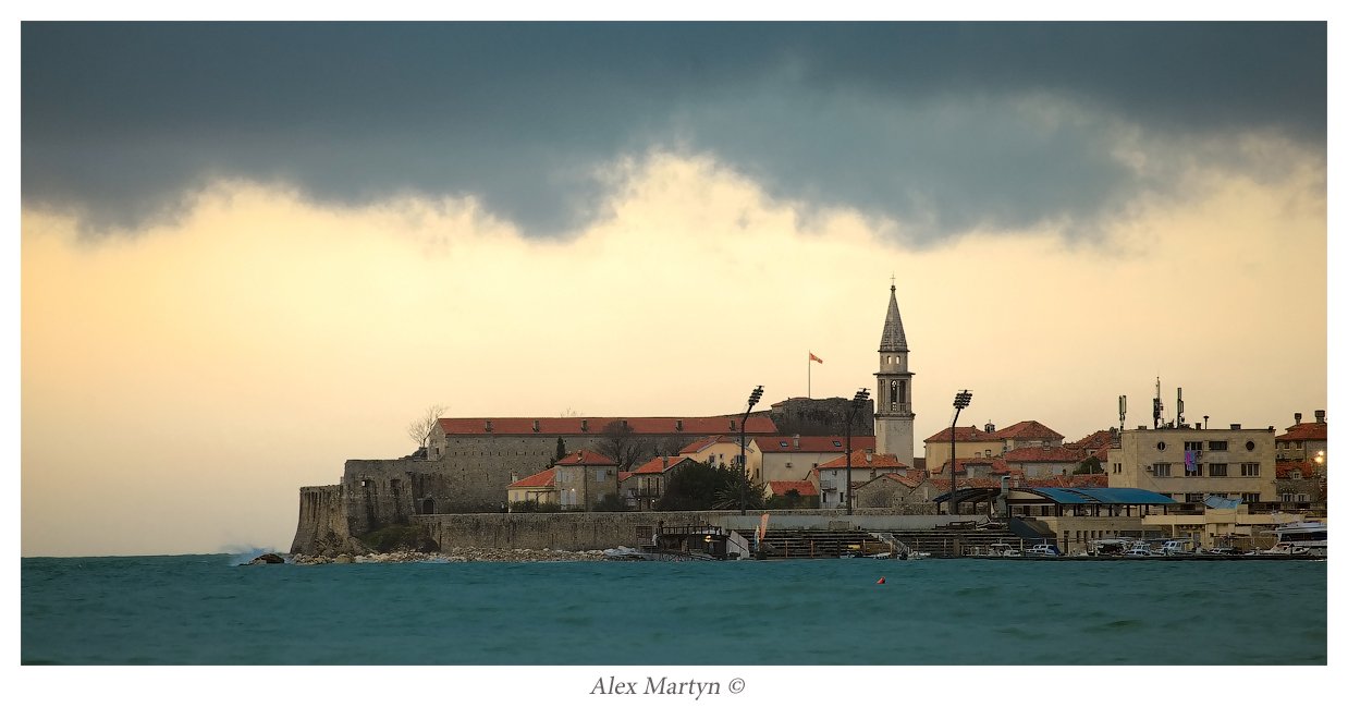 черногория, бухта, старый город, будва, Alexander Martynov