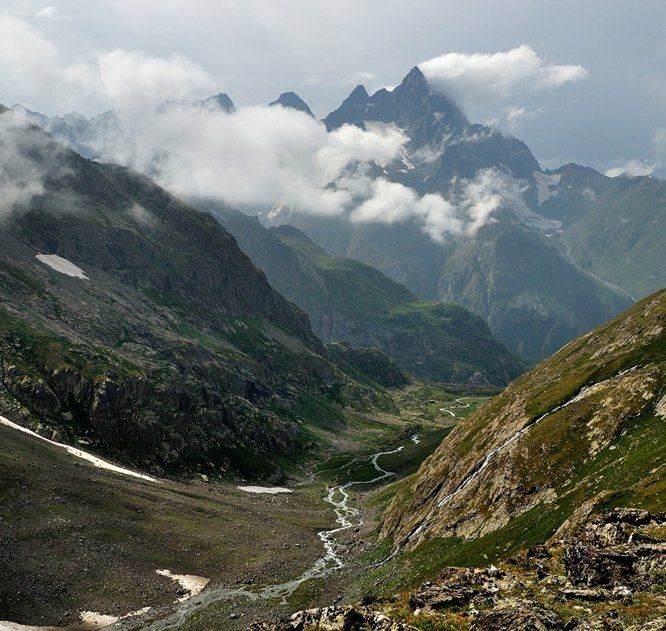 перед, подъемом, на, перевал, алибек, Олег