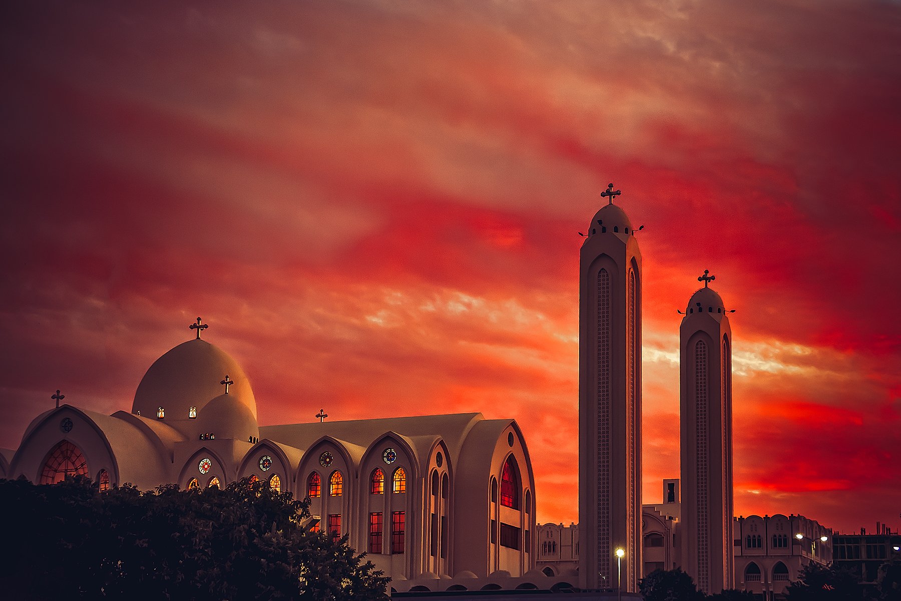 chuirch, egypt, sunset, travel, Руслан Болгов (Axe)