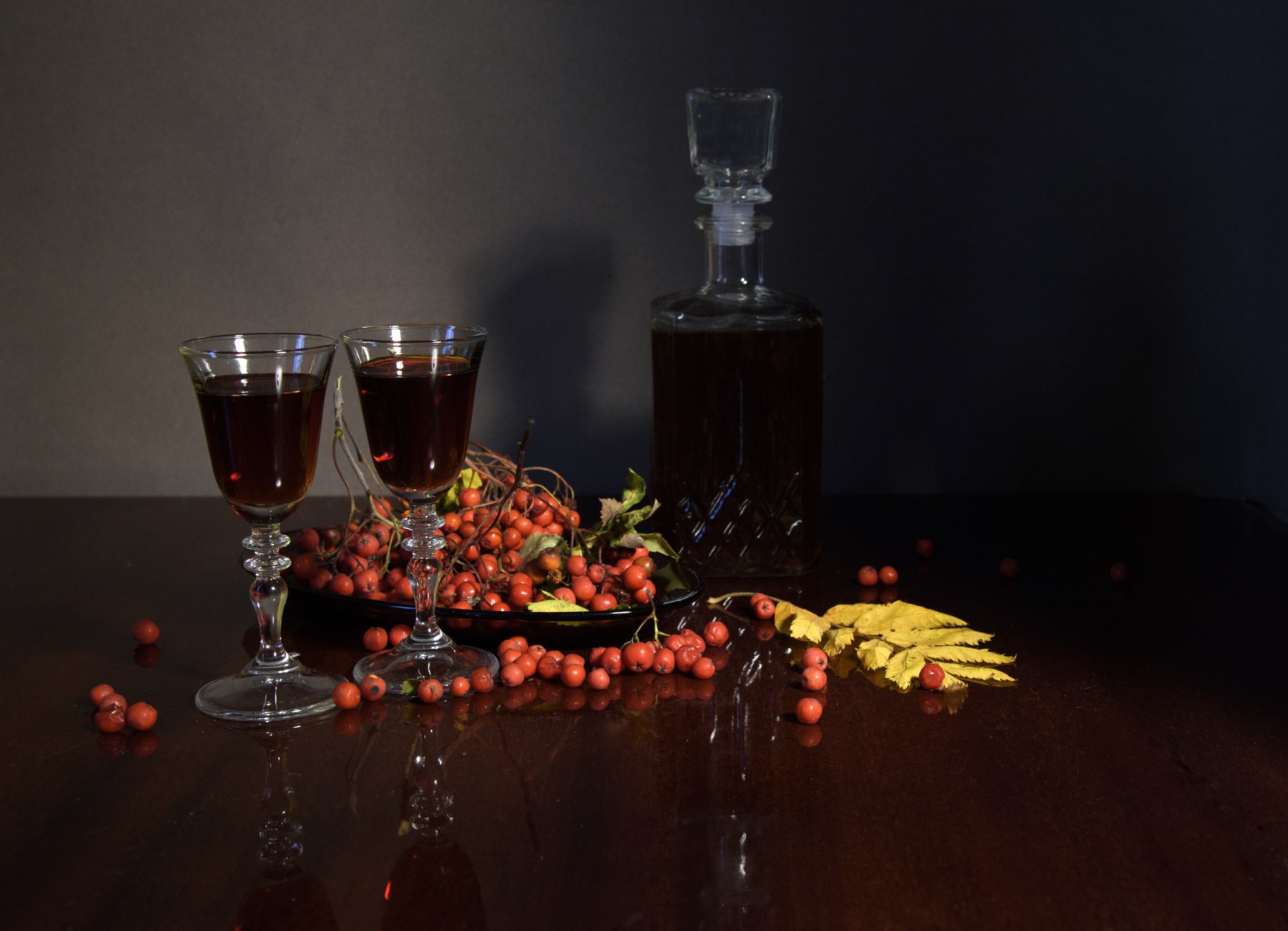 рябина, осень, рябиновое вино, Svetlana Khromova