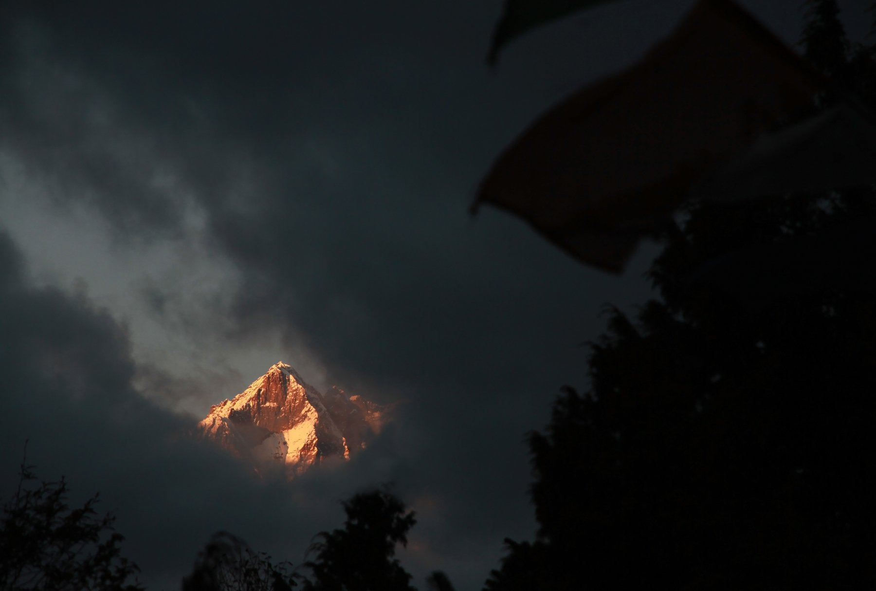 непал, Гималаи, закат, Тенгбоче, Ekaterina Velichko