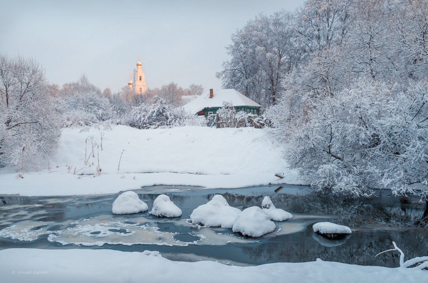 пейзаж, зима,вязьма, Александр Кукринов