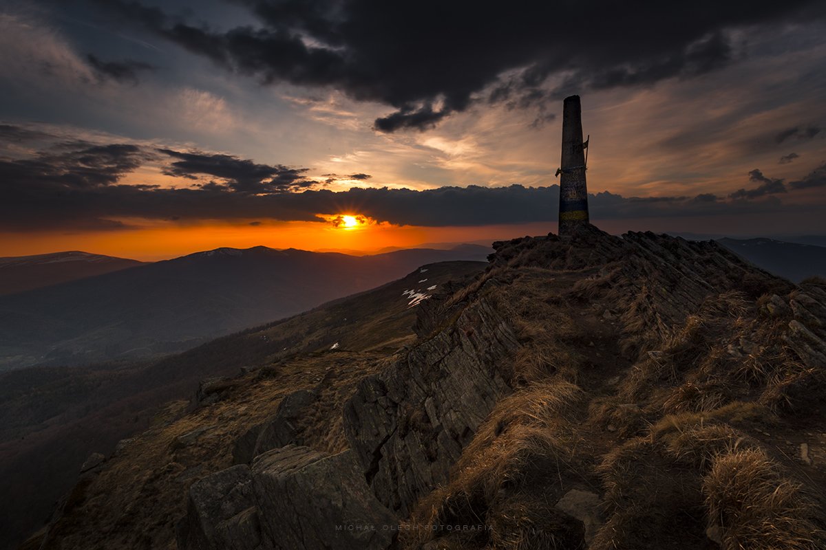 Carpathians, Ukraine, mountains, peak, sunset, пікуй, карпати, Michal Olech
