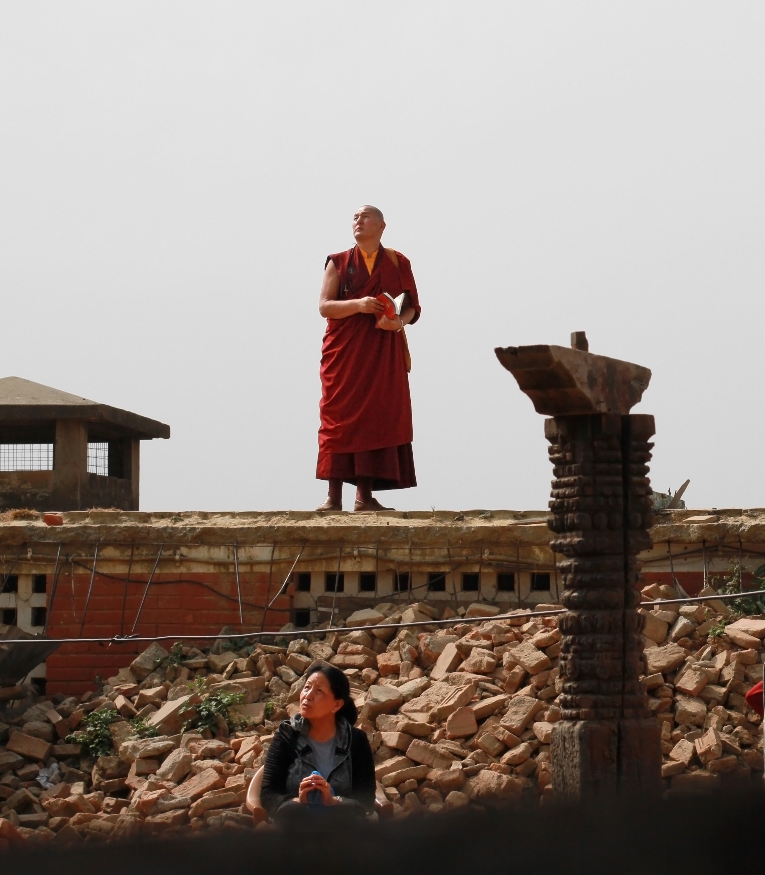 монах, катманду, непал, Ekaterina Velichko